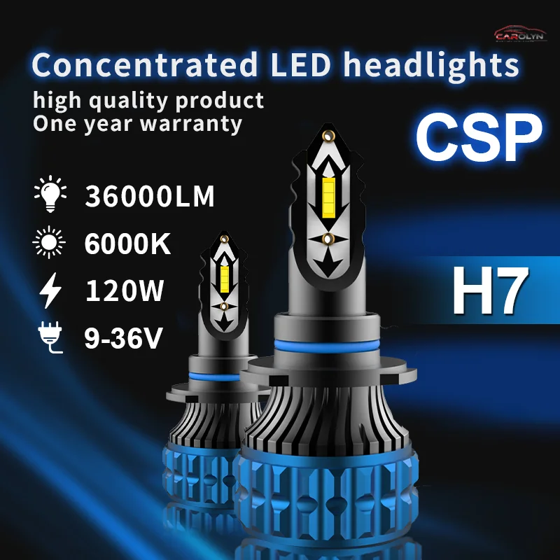 CAMOTO LED Ʈ Canbus 120W H4 LED , H1 H8 H11 HB3 HB4 9005 9006, ڵ LED , Ȱ 12, 72000LM, 36000LM